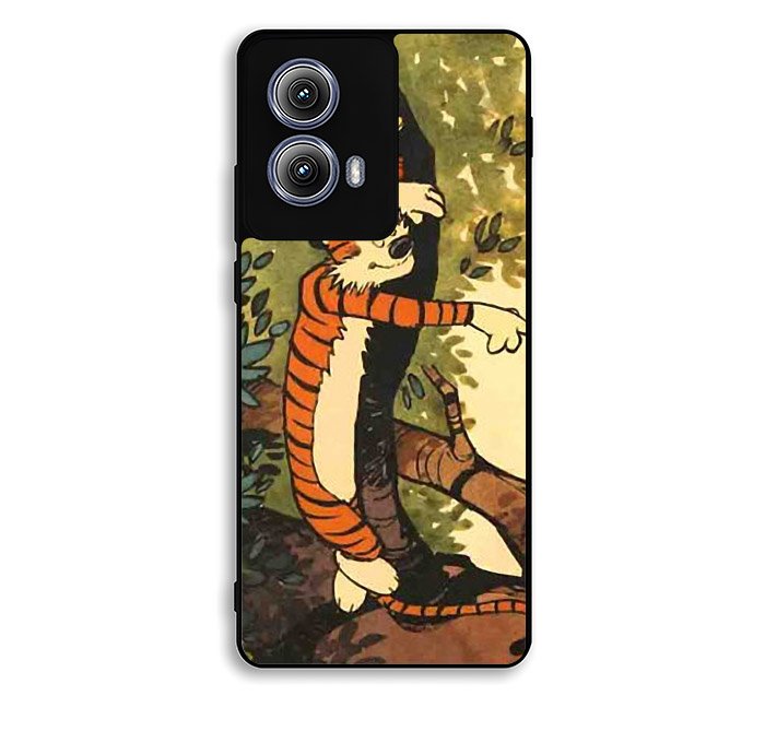 Sleep on The Tree Calvin And Hobbes Motorola Moto Edge 2024 Case BC1873