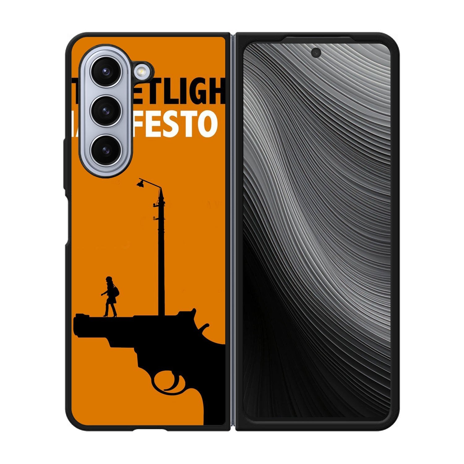 Streetlight Manifesto Girl Walking Midnight Case Samsung Galaxy z Fold 5 5G BC1874