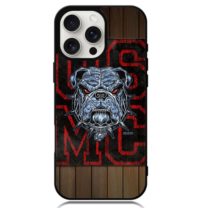 USMC The Marine Corps Bulldog Case iPhone 16 Pro Max BC1956