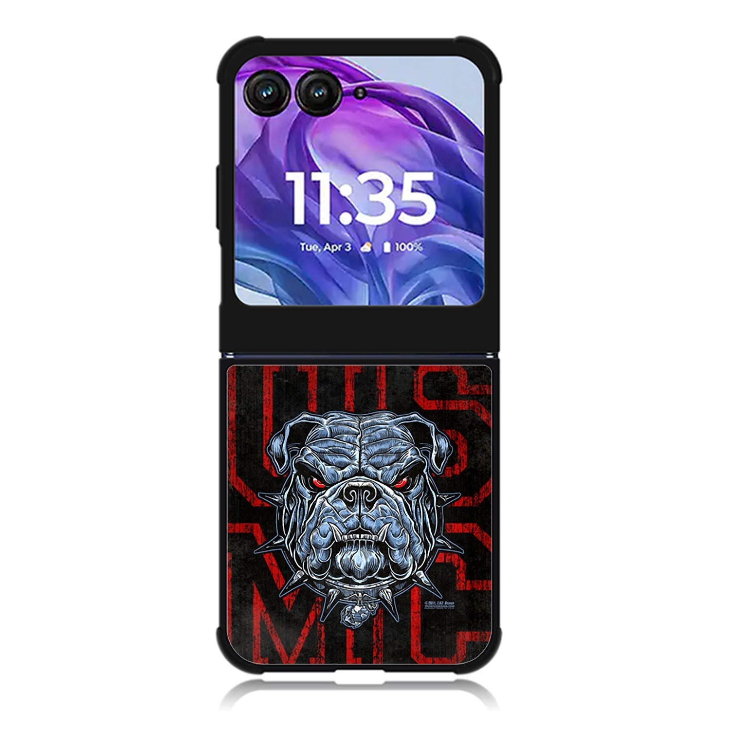 USMC The Marine Corps Bulldog Motorola Moto Razr 2024 , Moto Razr 50 Case FE1956