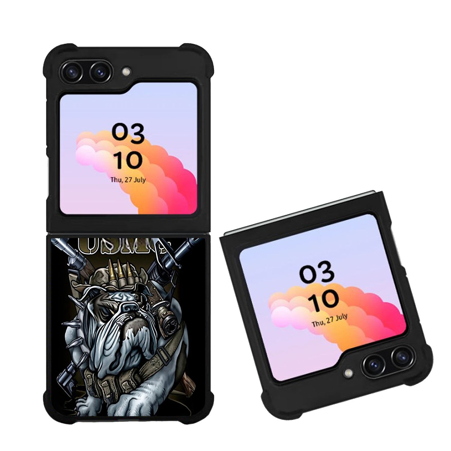 USMC Dog Marine Corps Case Samsung Galaxy Z Flip 5 5G BC1958