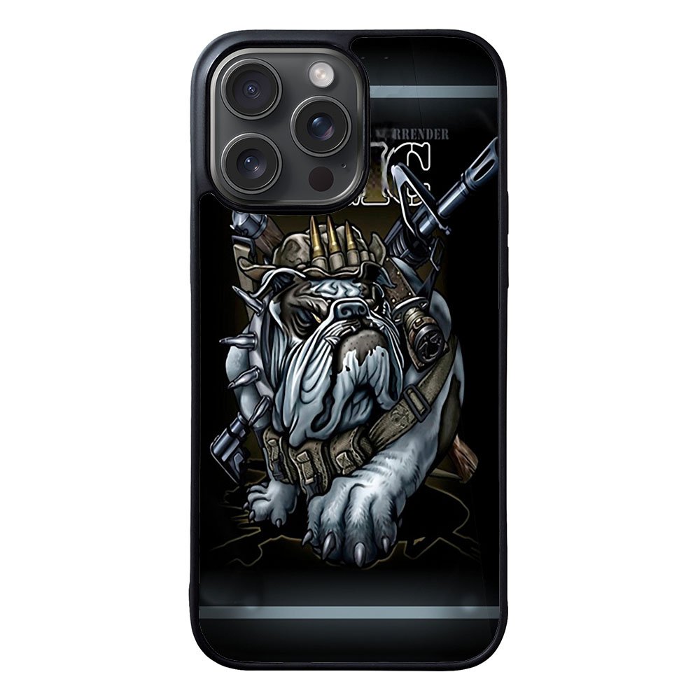 USMC Dog Marine Corps Case iPhone 15 Pro Max BC1958