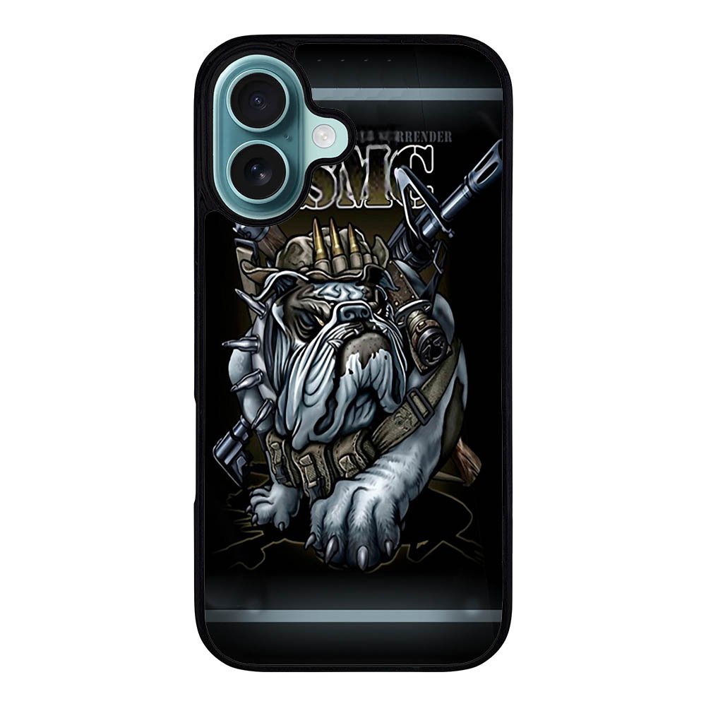 USMC Dog Marine Corps Case iPhone 16 Plus BC1958
