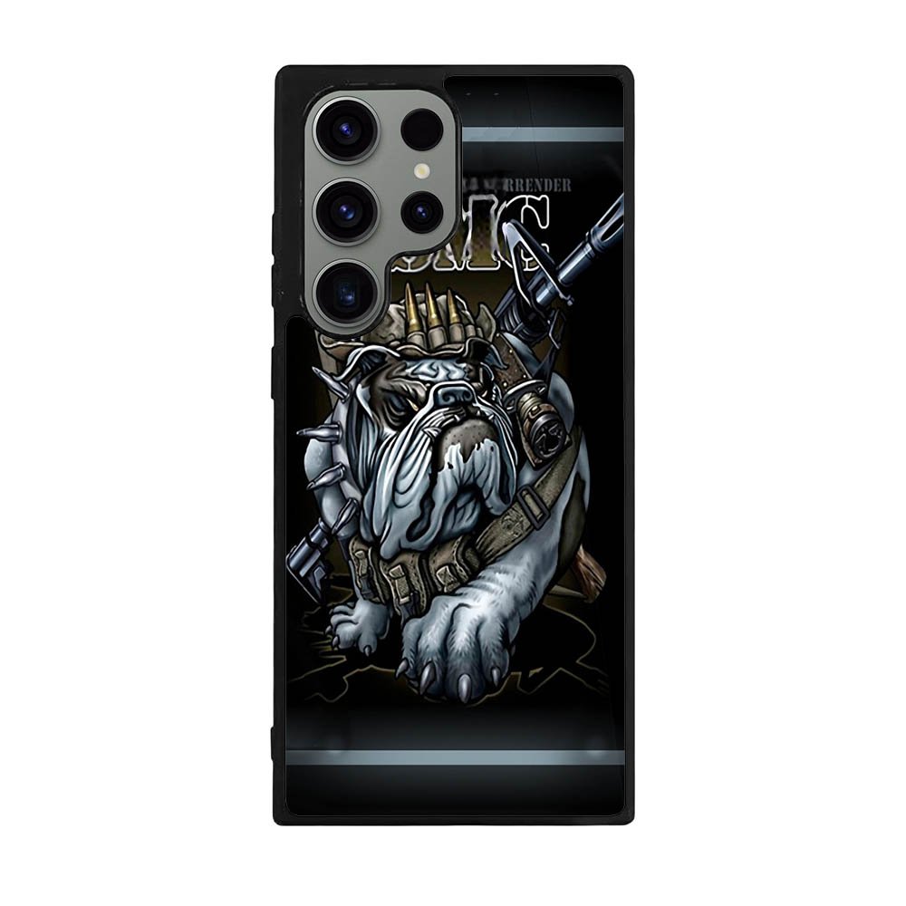 USMC Dog Marine Corps Case Samsung Galaxy S24 Ultra 5G BC1958