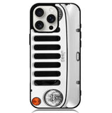 White Jeep Wrangler Case iPhone 16 Pro BC1875