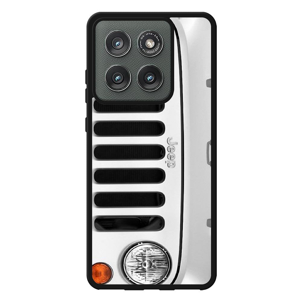White Jeep Wrangler Case Motorola Moto Edge 2025 BC1875