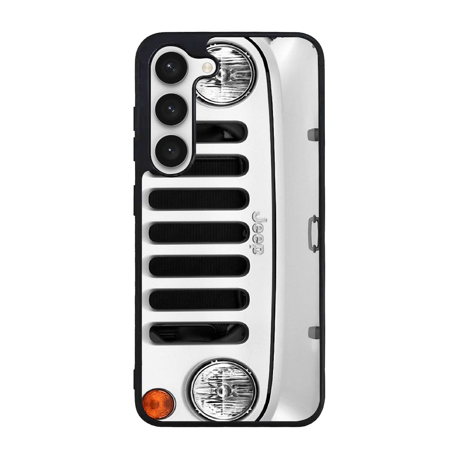 White Jeep Wrangler Case Samsung Galaxy S24 FE 5G BC1875