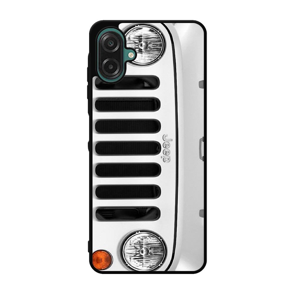 White Jeep Wrangler Case Samsung Galaxy A07 BC1875