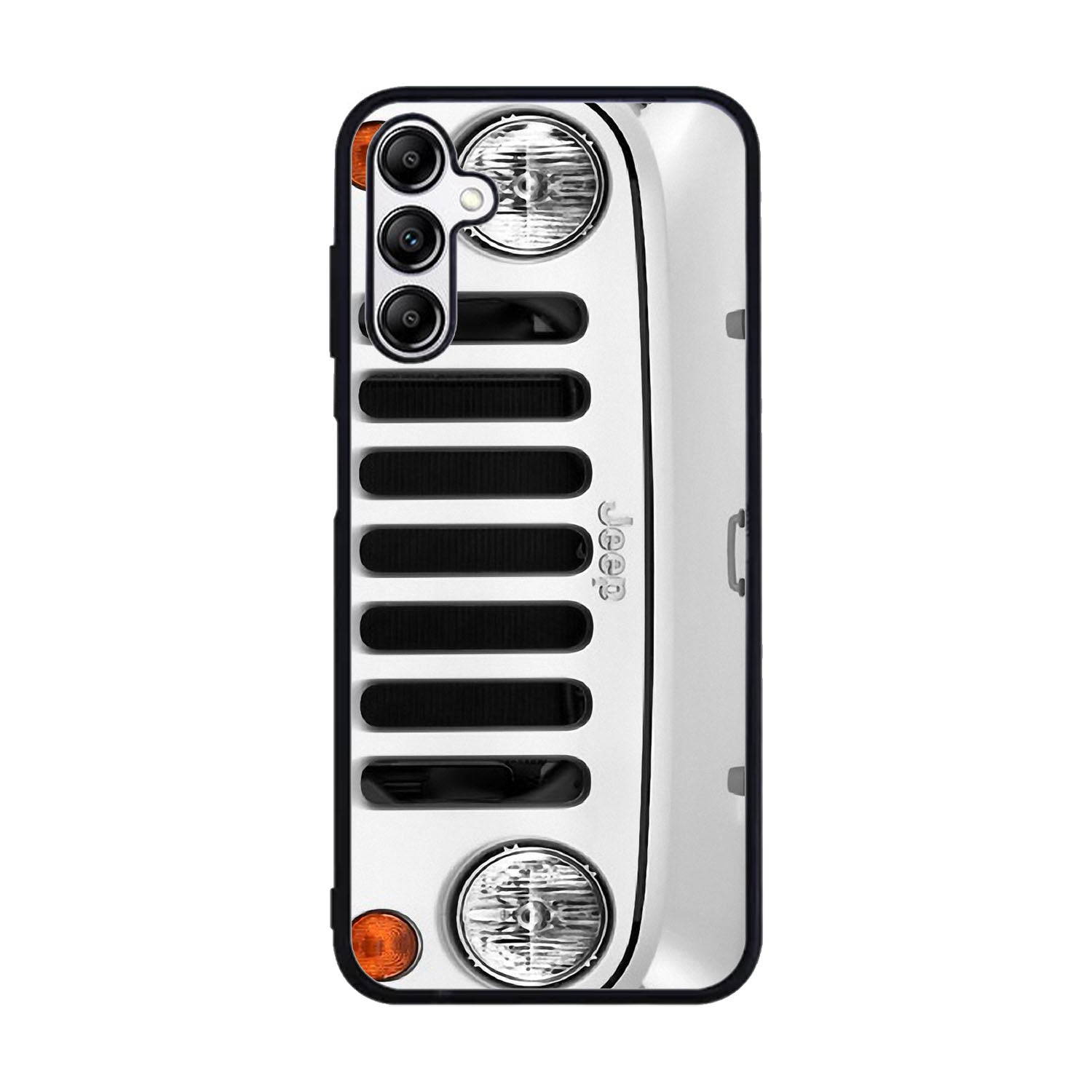 White Jeep Wrangler Case Samsung Galaxy A15 BC1875
