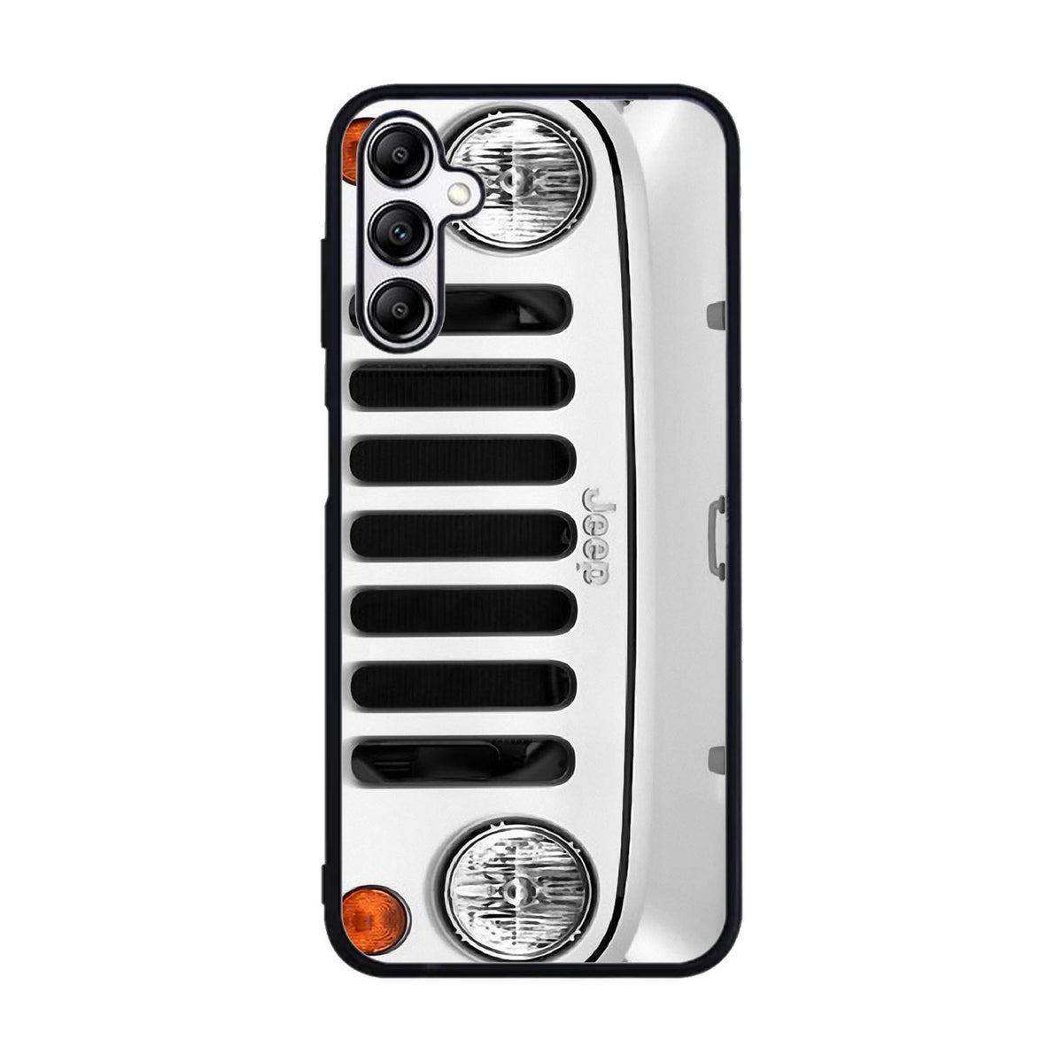 White Jeep Wrangler Case Samsung Galaxy A15 BC1875