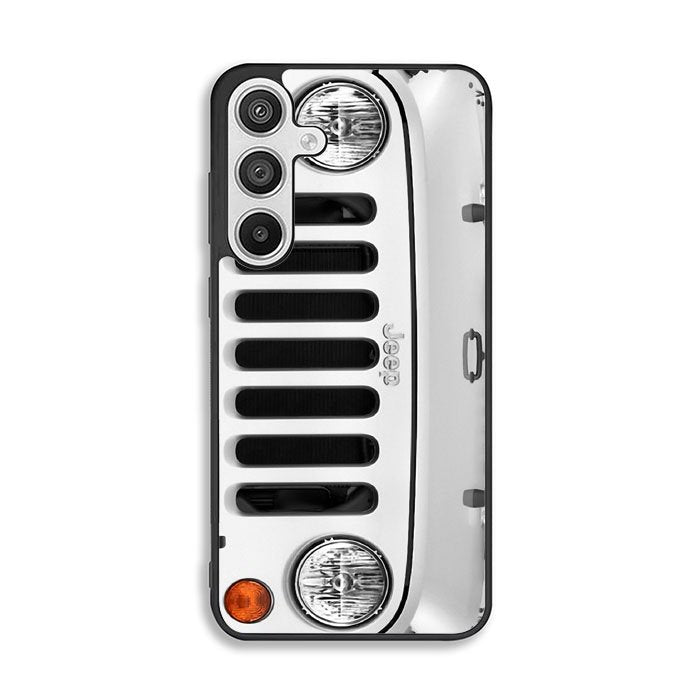 White Jeep Wrangler Samsung Galaxy A26 Case BC1875