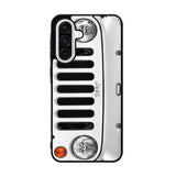 White Jeep Wrangler Samsung Galaxy A36 Case BC1875
