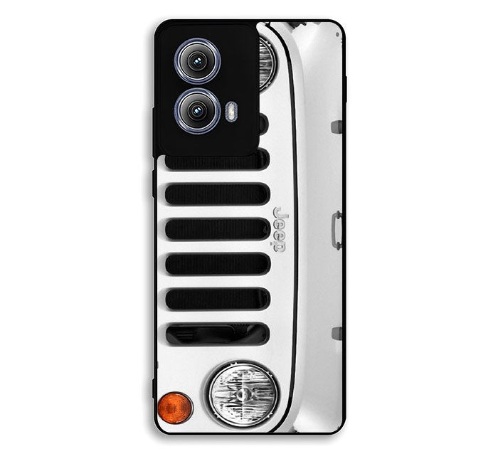 White Jeep Wrangler Motorola Moto Edge 2024 Case BC1875
