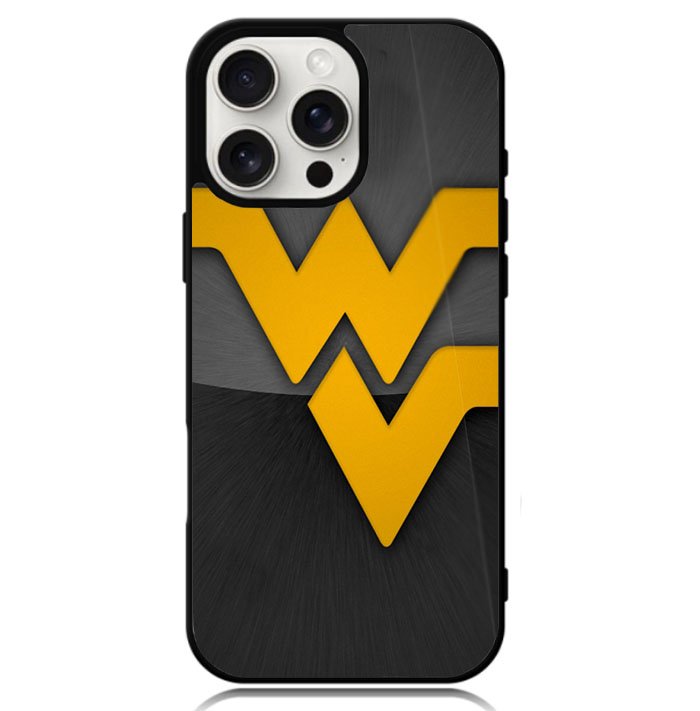 West Virginia UWV Mountaineers Logo Case iPhone 16 Pro BC1876
