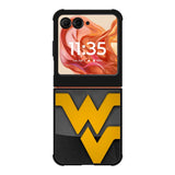 West Virginia UWV Mountaineers Logo Motorola Moto Razr 2025/2024 , Moto Razr 60/50 Case BC1876
