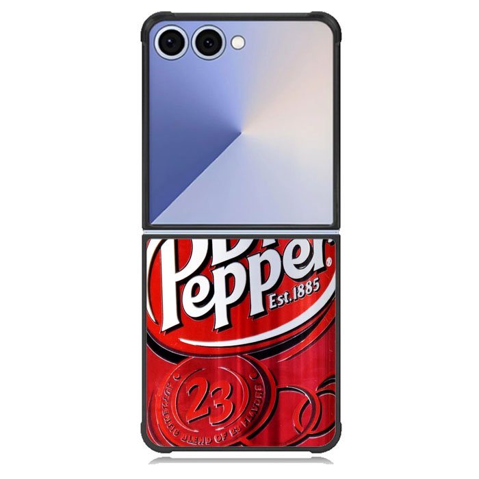 Dr Pepper Canned Can Drink Cola Soda Beverage Samsung Galaxy Z Flip 7 Case BC1880