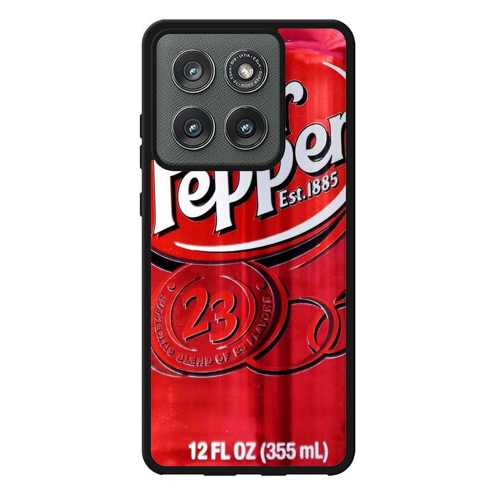 Dr Pepper Canned Can Drink Cola Soda Beverage Case Motorola Moto Edge 2025 BC1880