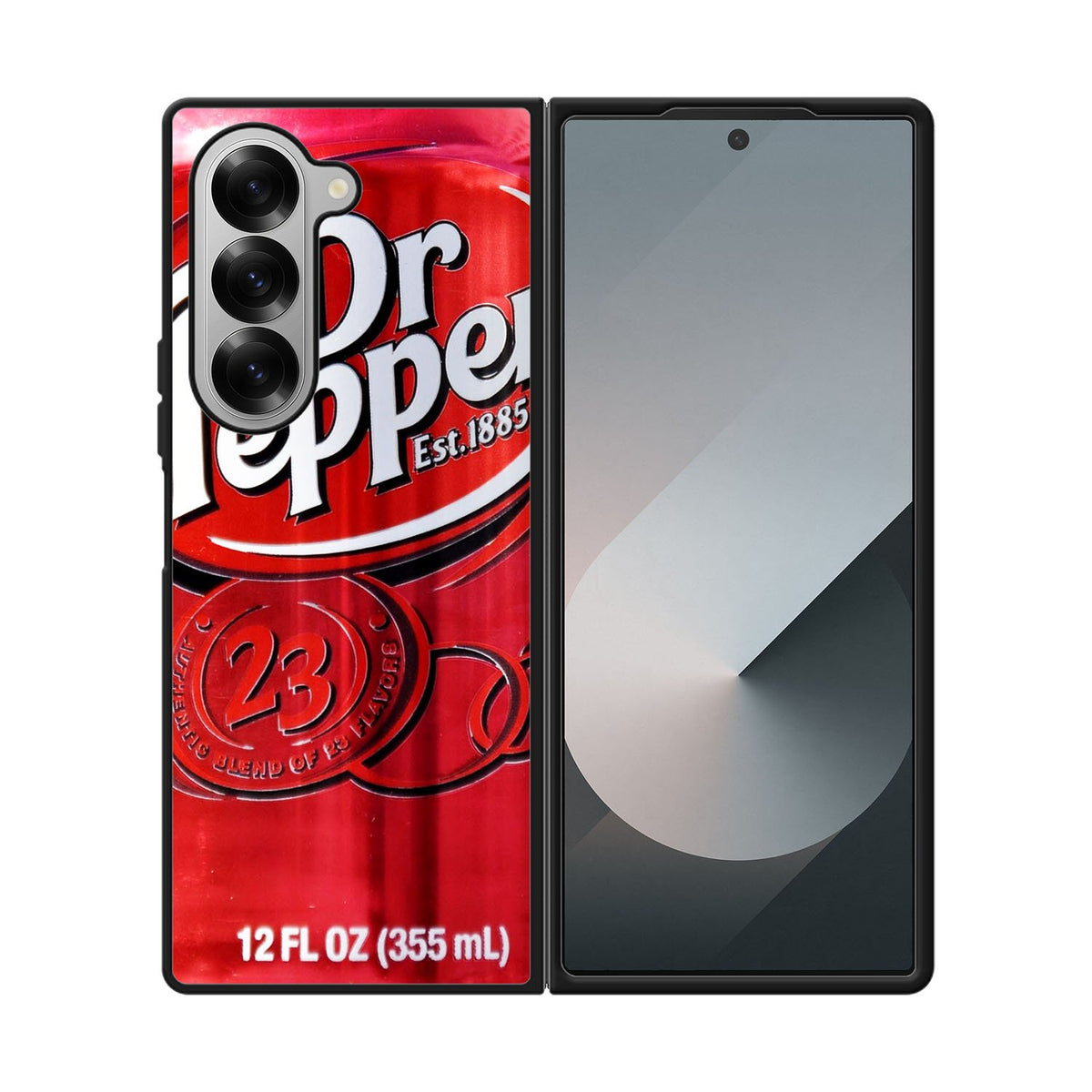 Dr Pepper Canned Can Drink Cola Soda Beverage Case Samsung Galaxy Z Fold 6 5G BC1880
