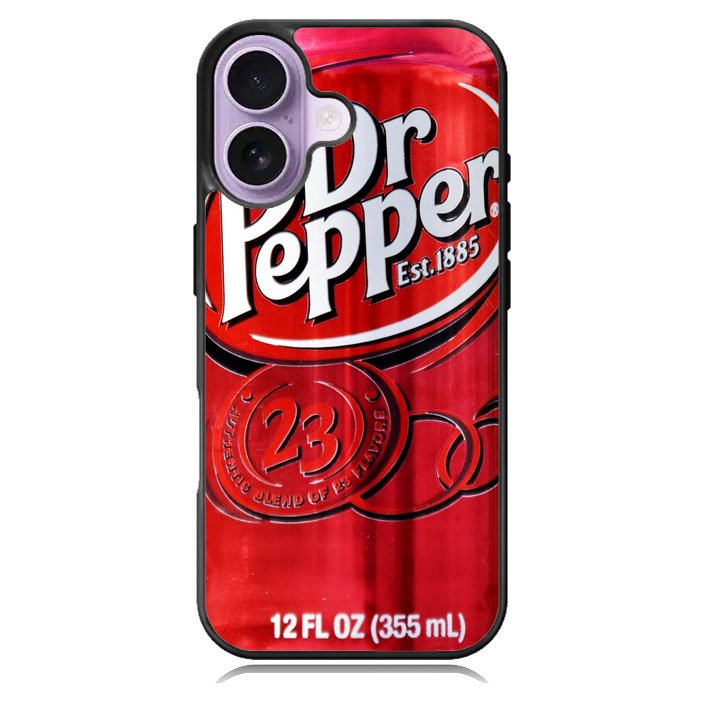 Dr Pepper Canned Can Drink Cola Soda Beverage iPhone 17 Case BC1880
