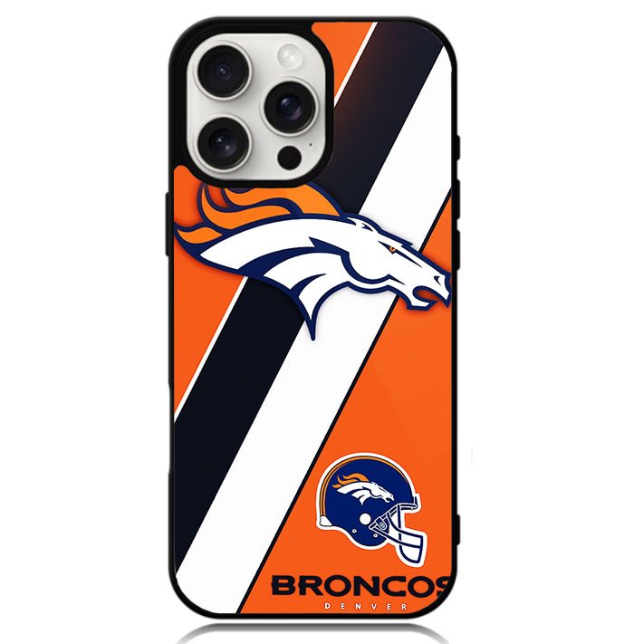 Denver Broncos Orange Case iPhone 16 Pro Max BC1881