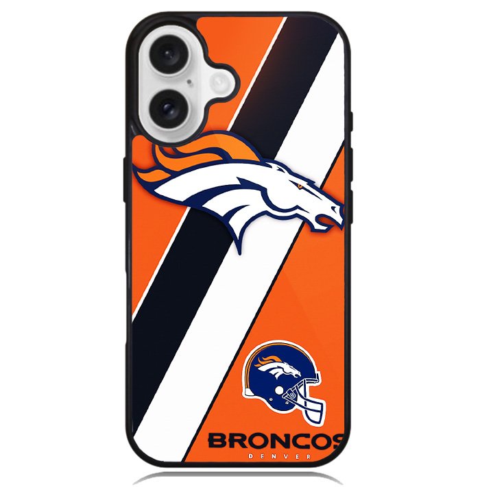 Denver Broncos Orange Case iPhone 16 BC1881