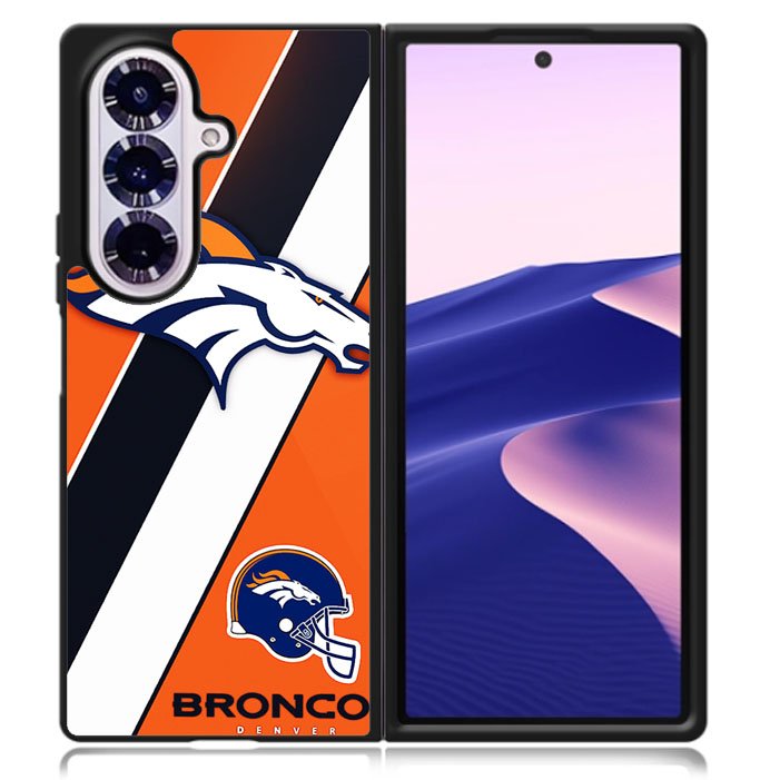 Denver Broncos Orange Samsung Galaxy Z Fold 7 5G Case BC1881