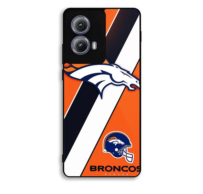 Denver Broncos Orange Motorola Moto Edge 2024 Case BC1881