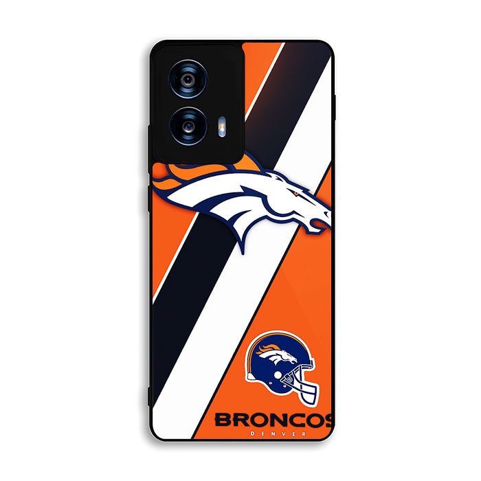 Denver Broncos Orange Motorola Moto G Power 5G 2024 Case BC1881