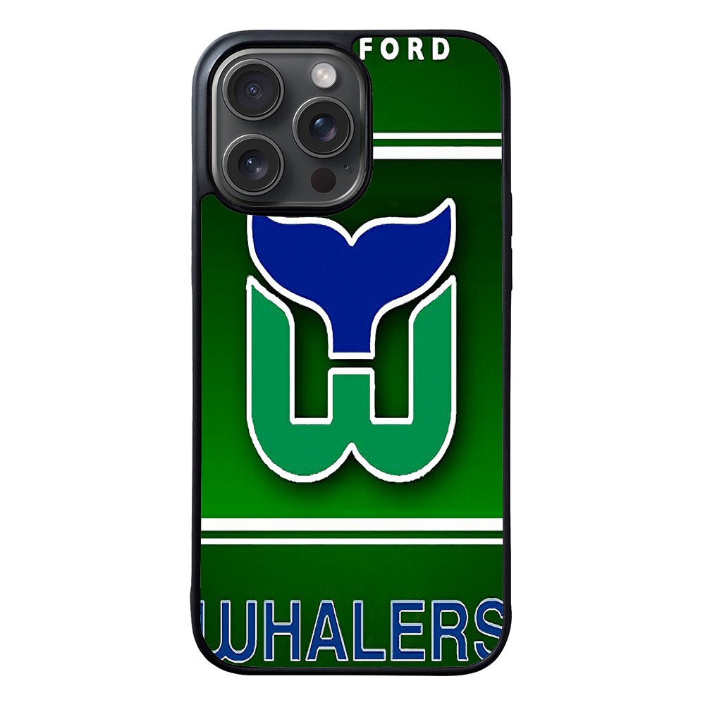 Hartford Whalers NHL Hockey Team Logo Case iPhone 15 Pro BC1887