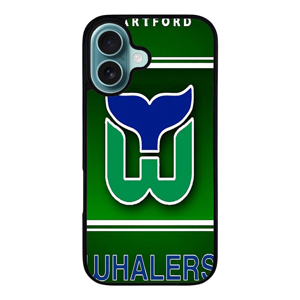 Hartford Whalers NHL Hockey Team Logo Case iPhone 16 Plus BC1887