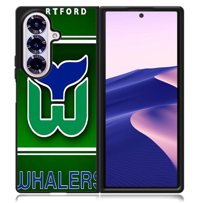 Hartford Whalers NHL Hockey Team Logo Samsung Galaxy Z Fold 7 5G Case BC1887