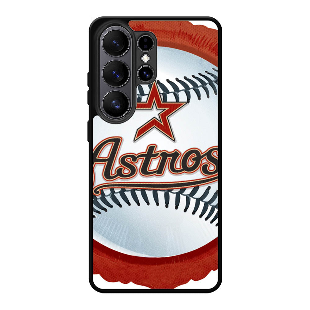 Houston Astros Football Case Samsung Galaxy S26 Plus Case DC0857