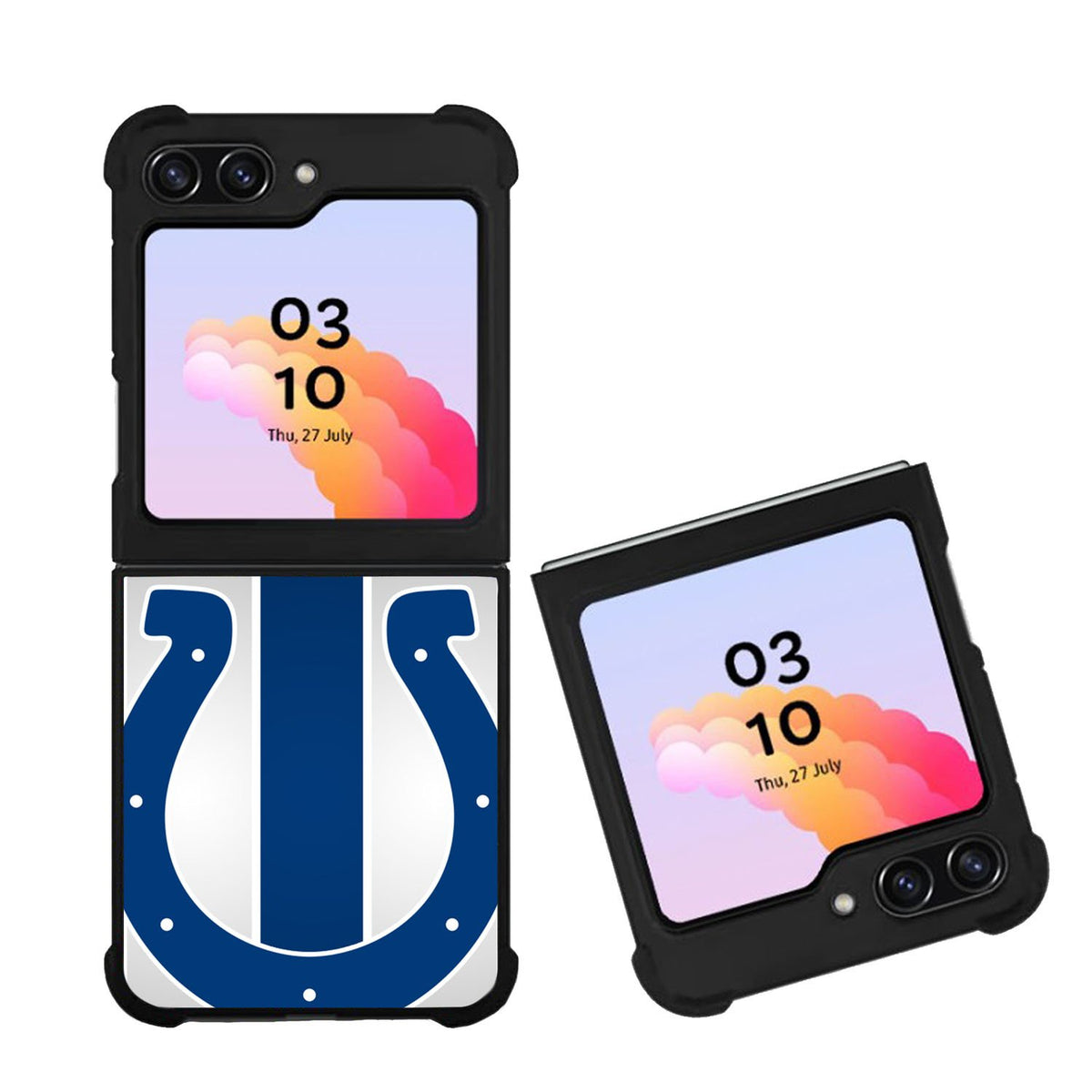 Indianapolis Colts silver Case Samsung Galaxy Z Flip 5 5G BC1890