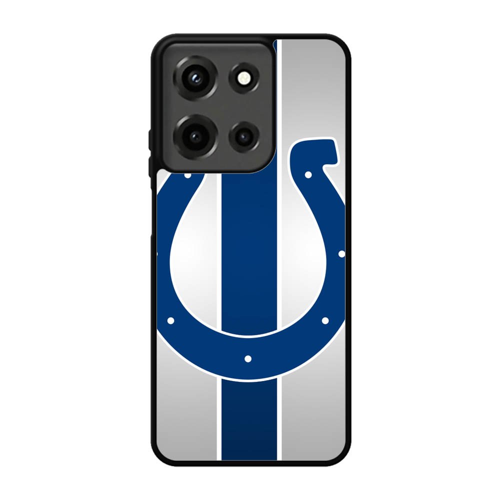Indianapolis Colts silver Motorola Moto G 5G 2025 Case BC1890