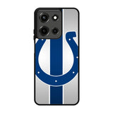 Indianapolis Colts silver Motorola Moto G 5G 2025 Case BC1890