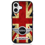 Mini Cooper Flag Jack Case iPhone 16 BC1891