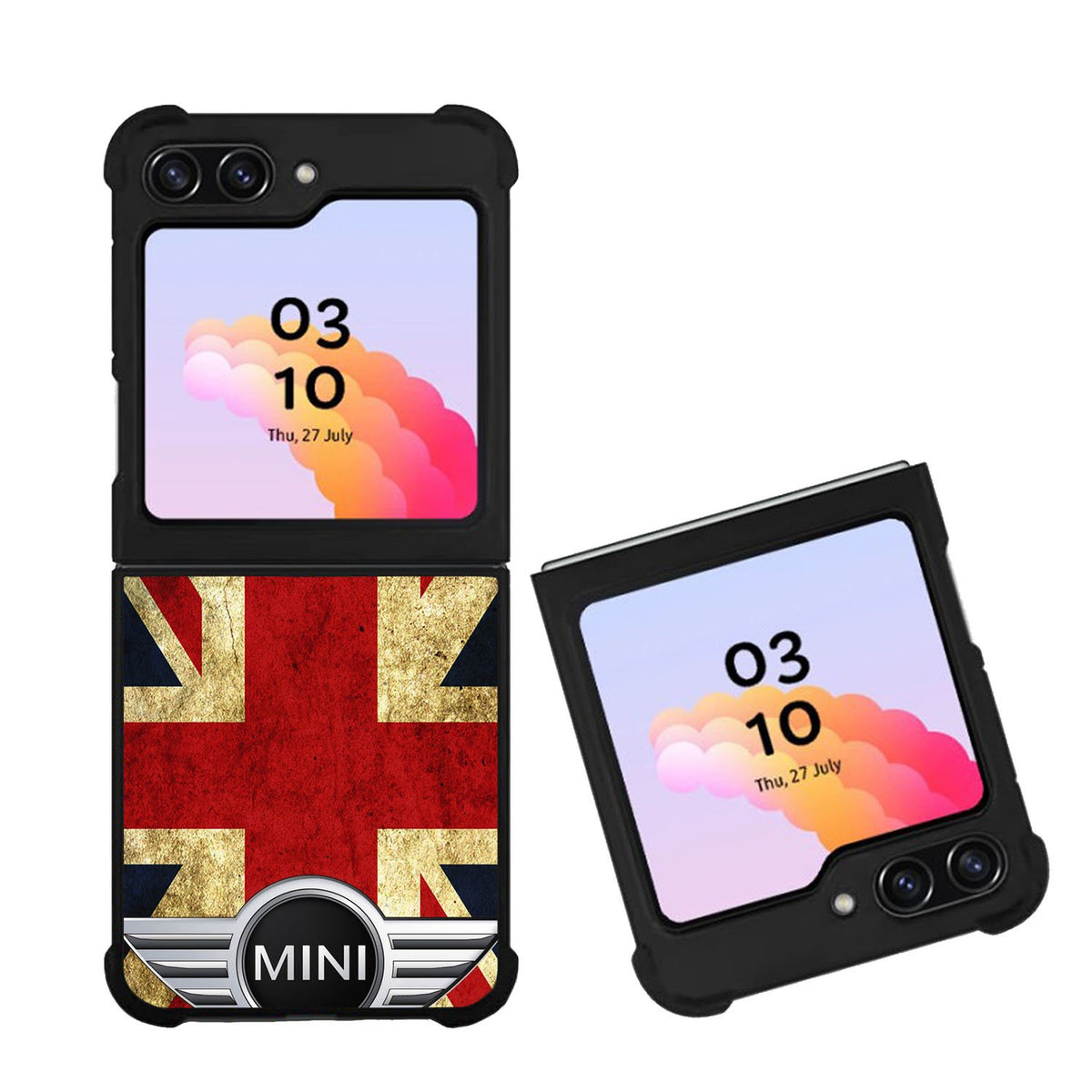 Mini Cooper Flag Jack Case Samsung Galaxy Z Flip 5 5G BC1891