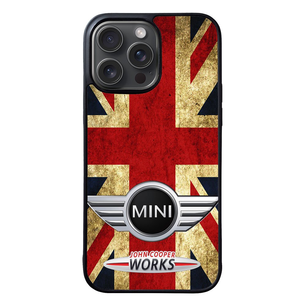 Mini Cooper Flag Jack Case iPhone 15 Pro Max BC1891