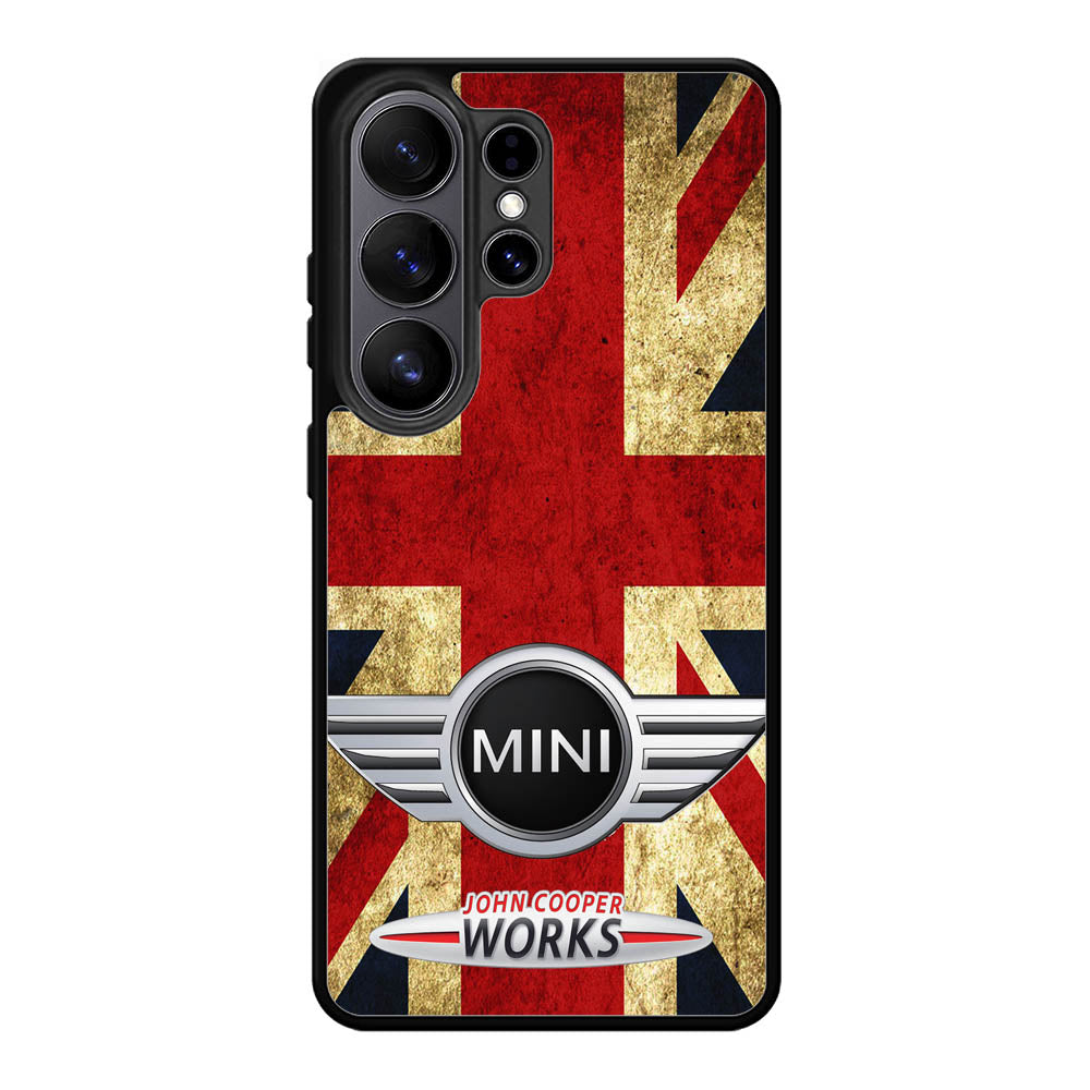 Mini Cooper Flag Jack Case Samsung Galaxy S26 Plus Case DC1176