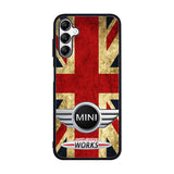 Mini Cooper Flag Jack Case Samsung Galaxy A15 BC1891