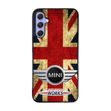 Mini Cooper Flag Jack Case Samsung Galaxy A55 5G BC1891