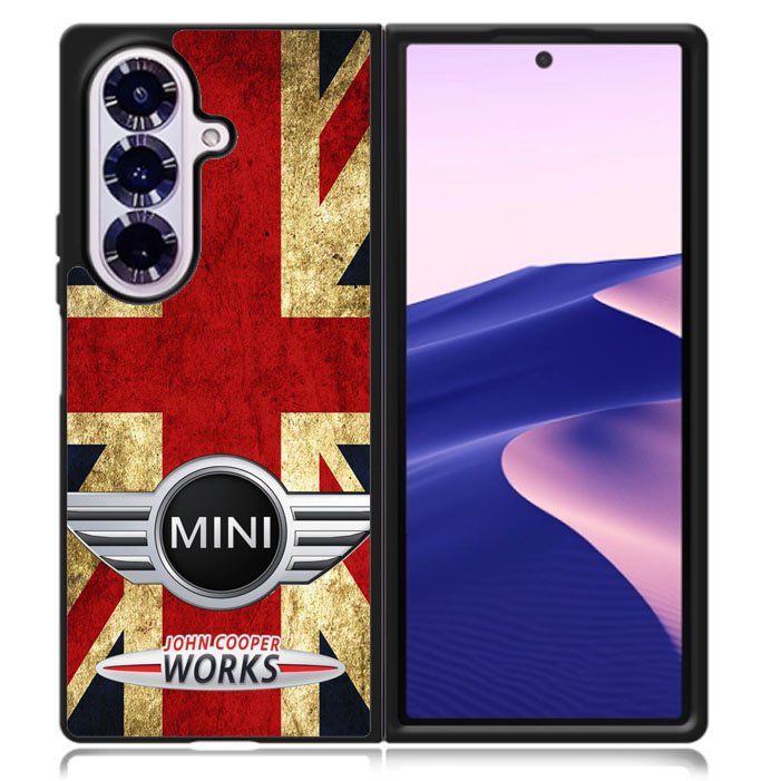 Mini Cooper Flag Jack Samsung Galaxy Z Fold 7 5G Case BC1891
