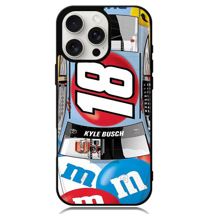 Kyle Busch 18 Nascar Sonoma Case iPhone 16 Pro BC1892