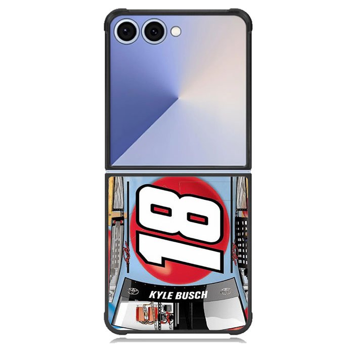Kyle Busch 18 Nascar Sonoma Samsung Galaxy Z Flip 7 Case BC1892