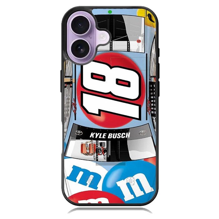 Kyle Busch 18 Nascar Sonoma iPhone 17 Case BC1892