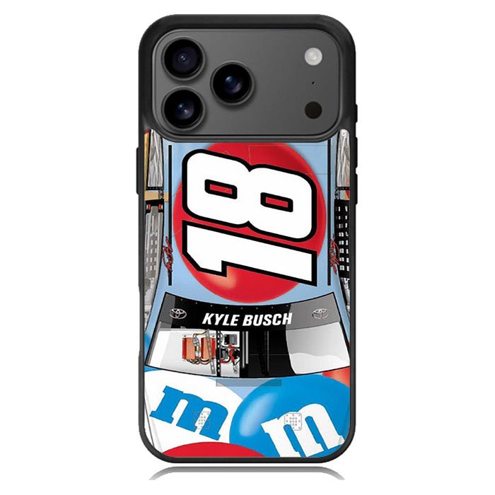 Kyle Busch 18 Nascar Sonoma iPhone 17 Pro Case BC1892