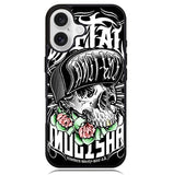 New Metal Mulisha Rose Of Skull Case iPhone 16 BC1894