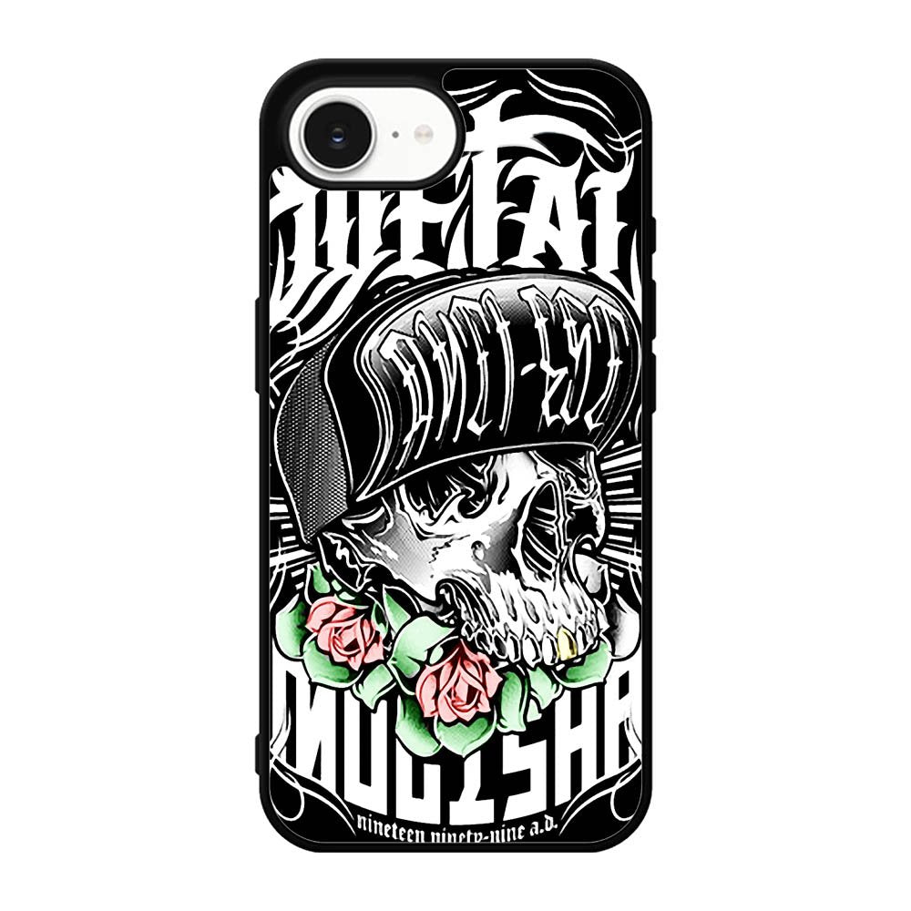 New Metal Mulisha Rose Of Skull iPhone 17e Case BC1894