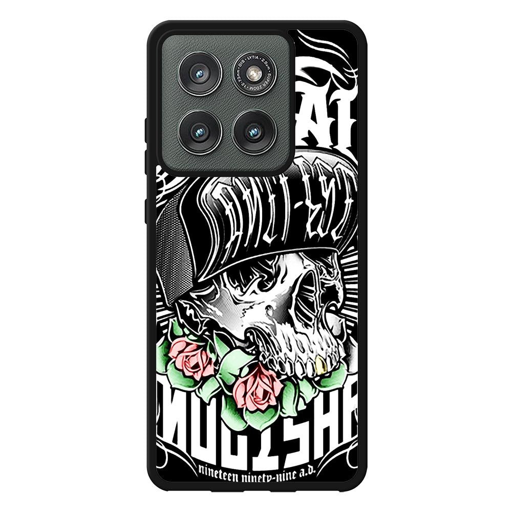 New Metal Mulisha Rose Of Skull Case Motorola Moto Edge 2025 BC1894