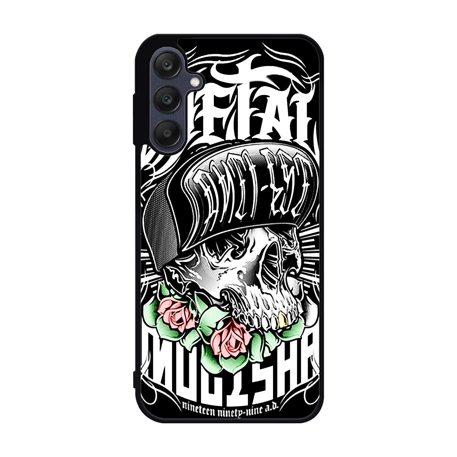 New Metal Mulisha Rose Of Skull Samsung Galaxy A25 5G Case BC1894